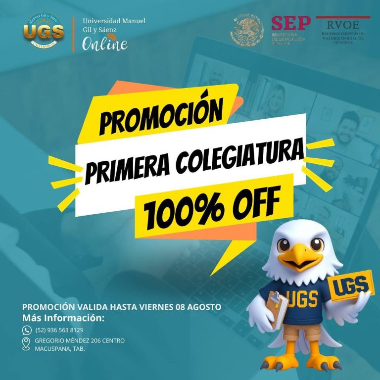 Banner primera colegiatura Agosto 2025