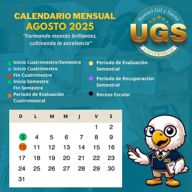 Banner Calendario Agosto 2025